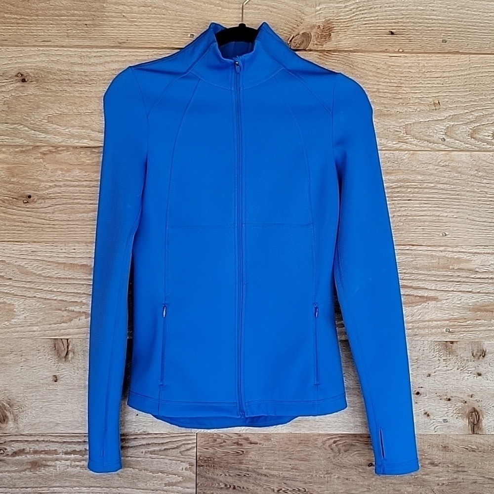 Sweaty Betty XSmall Electric Blue Power Boost Workout Jacket